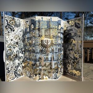 Dior 2021 Advent Calendar Empty Box | Luxury Beauty Display | Original Gray Box